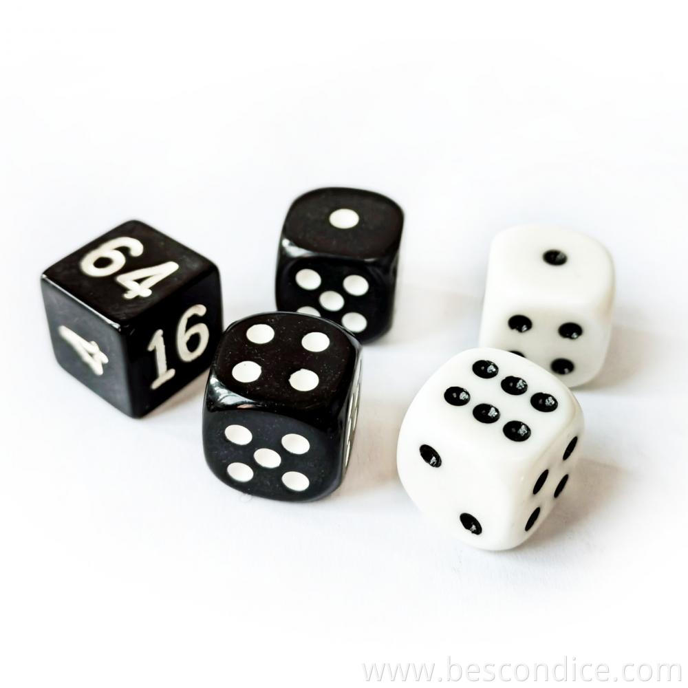 Backgammon Game Dice Set 16mm Backgammon Game Dice Set 16mm